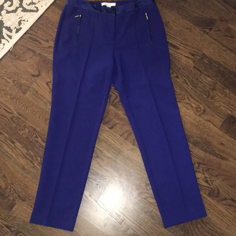 Soft dressy pants, blue